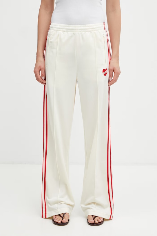 adidas Originals spodnie dresowe damskie KQ8056 beżowy SS26