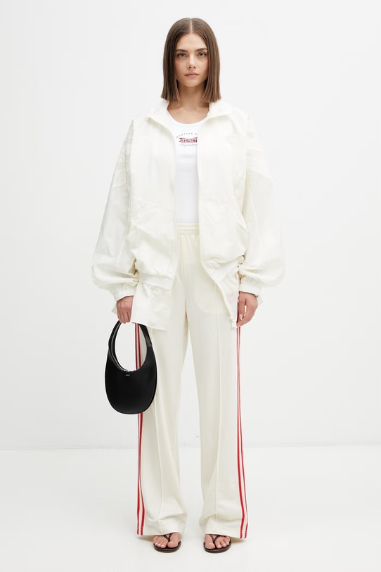 adidas Originals spodnie dresowe damskie KQ8056 beżowy