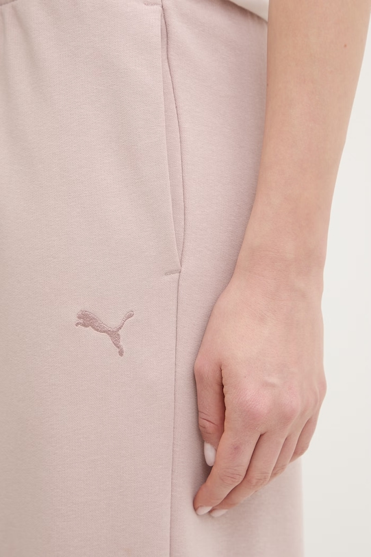 Παντελόνι φόρμας Puma Essential Cat Comfort ροζ 691703