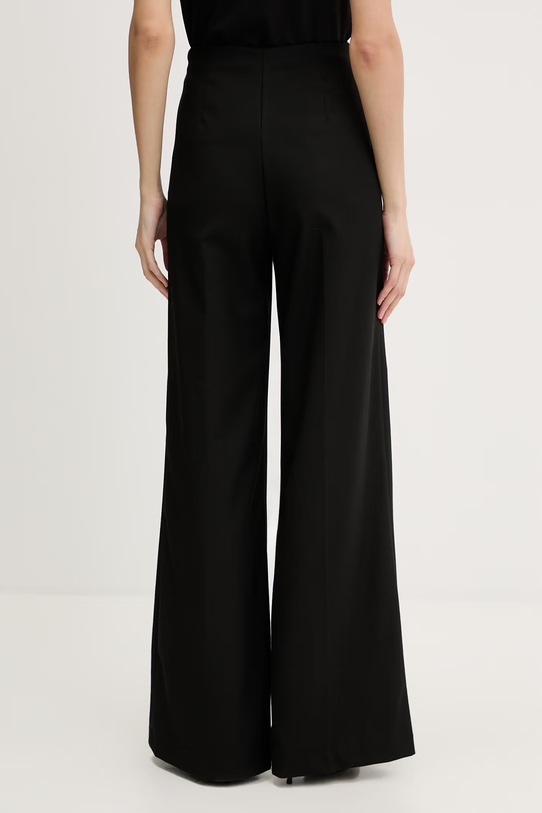 Odzież Morgan spodnie damskie z wiskozy PBANE.F czarny