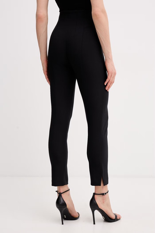 Odzież Elisabetta Franchi Spodnie carrot damskie PA16361E2 czarny