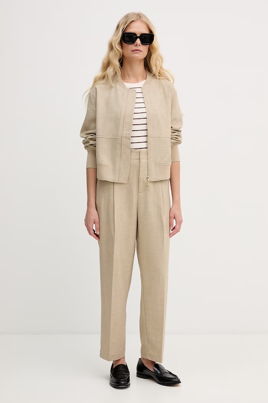 Mos Mosh nohavice dámske Leysa 177320 béžová SS26