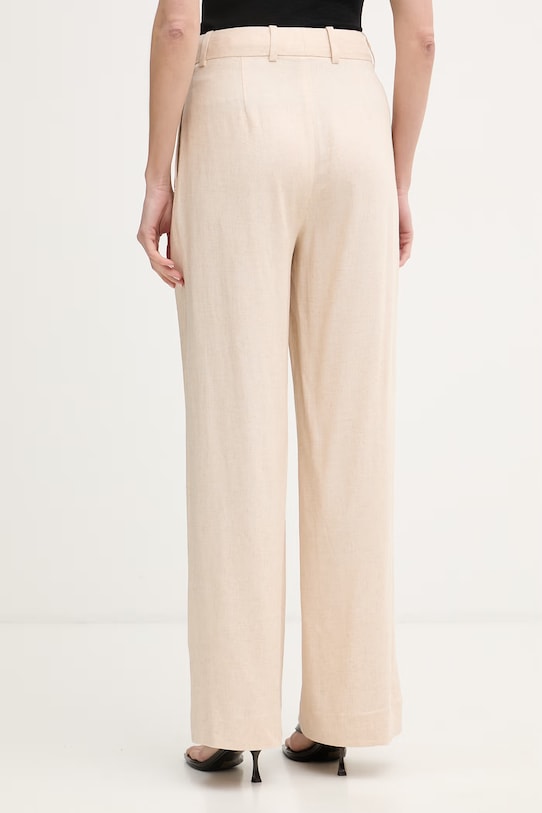 Одяг Mos Mosh штани жіночі з додаванням льону Coleen 177850 бежевий