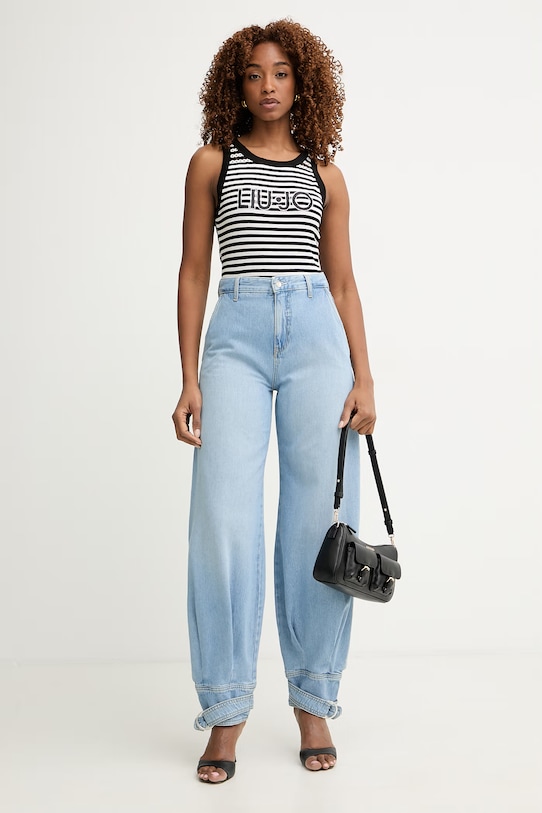 Liu Jo джинси barrel жіночі UA6346.D0327 блакитний SS26