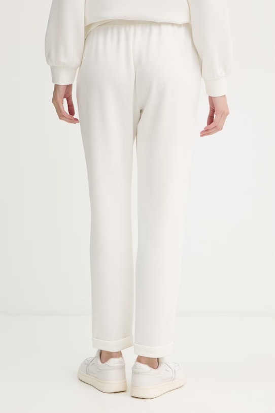 Odzież Liu Jo spodnie dresowe damskie z modalem TA6081.JS869 beżowy