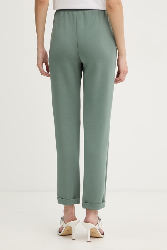 Odzież Liu Jo spodnie dresowe damskie z modalem TA6081.JS869 zielony