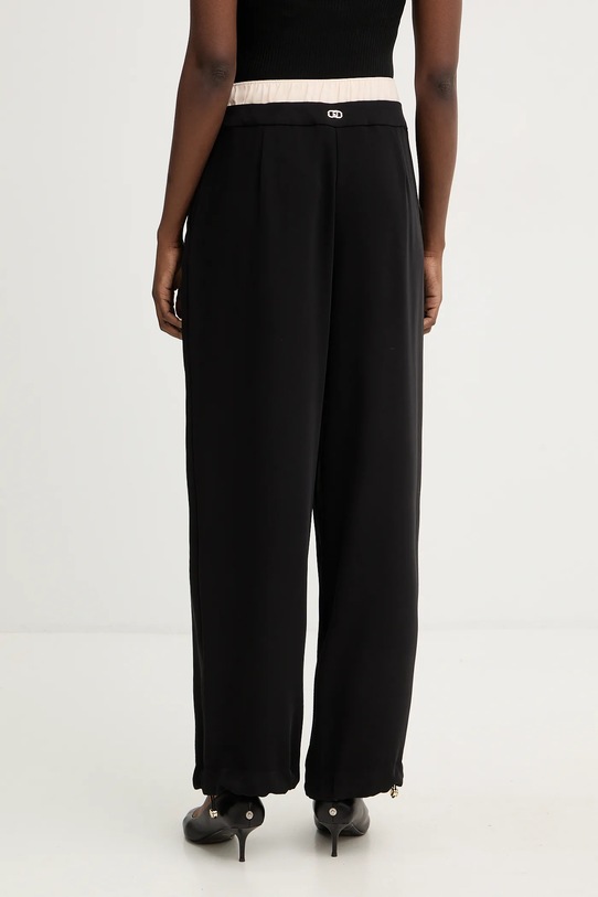 Odzież Liu Jo spodnie TA6150.TS923 czarny