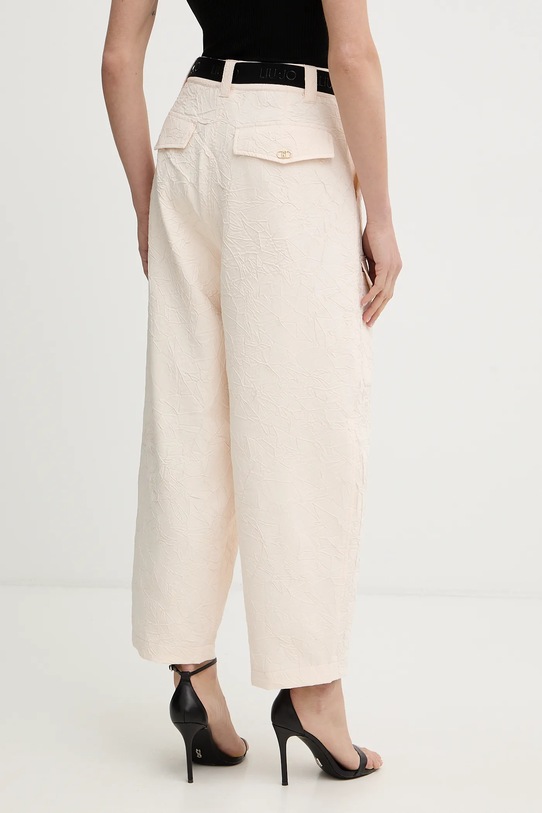 Odzież Liu Jo spodnie TA6179.TS118 beżowy