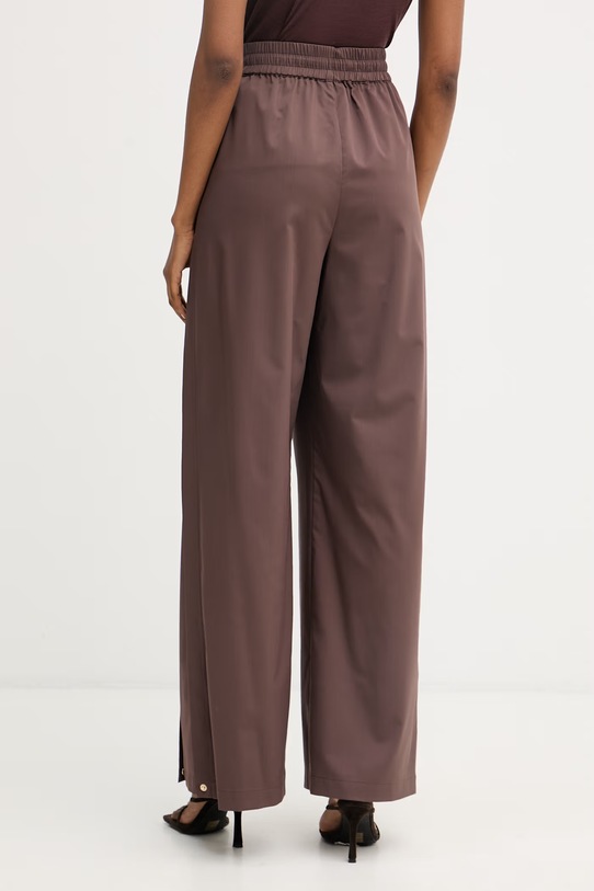 Odzież Liu Jo spodnie damskie TA6181.TS922 brązowy