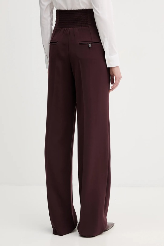Odzież Marella spodnie ACERBO 2613131021200 bordowy