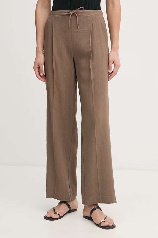 Marella штани жіночі з віскозою MLMALLORO коричневий 2613131115200