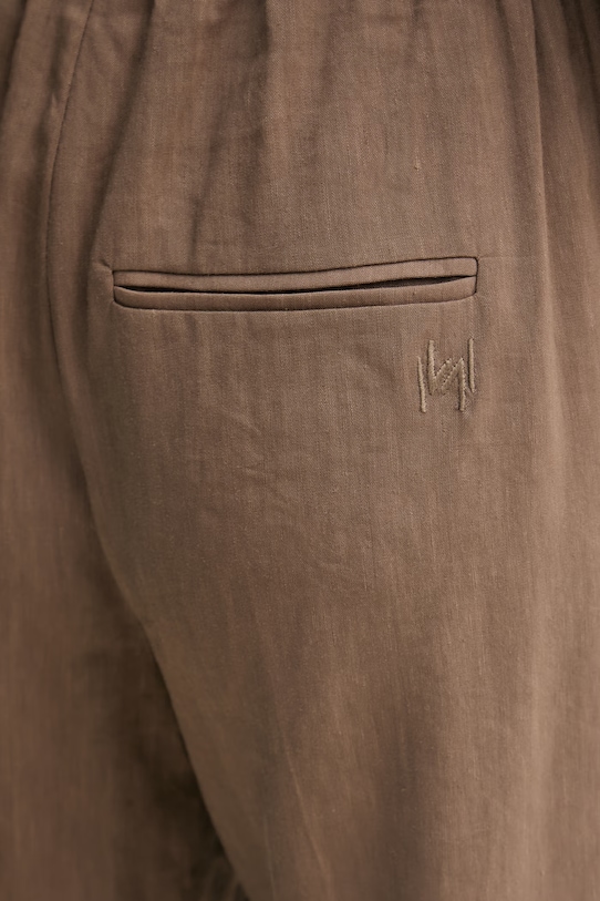 Marella штани жіночі з віскозою MLMALLORO коричневий 2613131115200