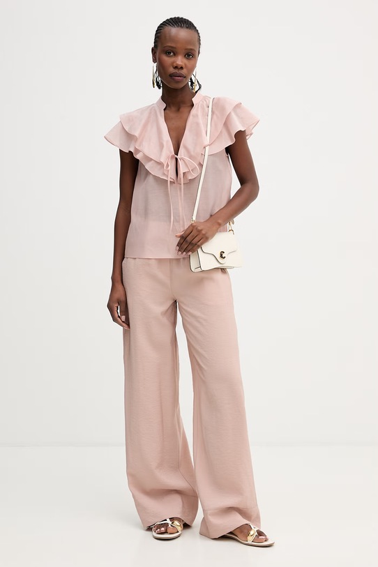 Hlače Marella EREMI 2613131154200 roza SS26