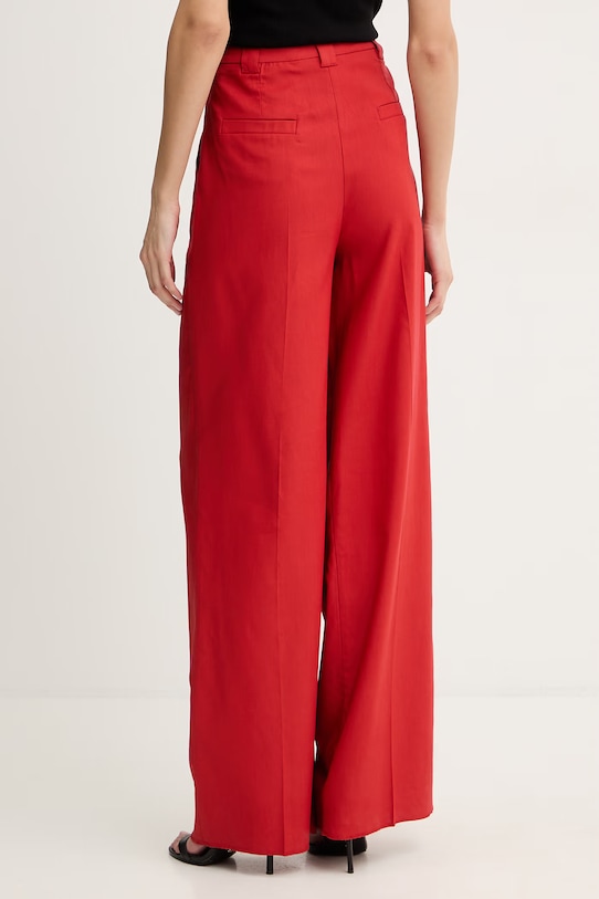 Odzież Marella spodnie CALIGA 2613131161200 czerwony