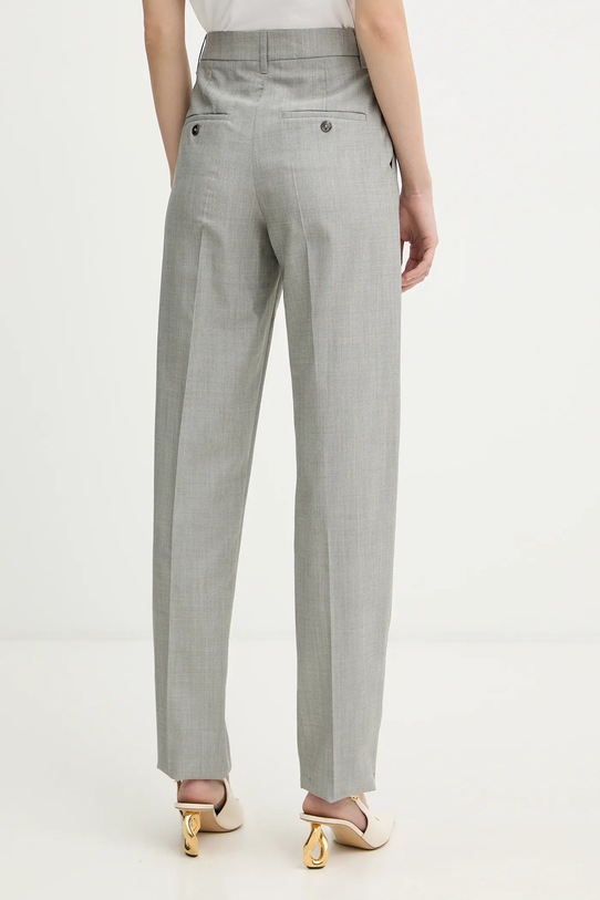 Odzież Marella spodnie z dodatkiem wełny GOLFO 2613131201200 szary