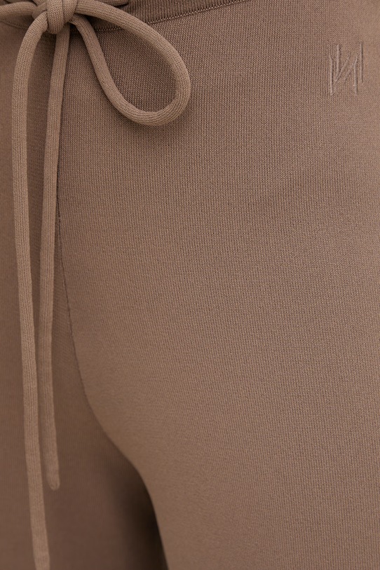 Marella spodnie damskie z wiskozy MLMGIURIA brązowy 2613331045200