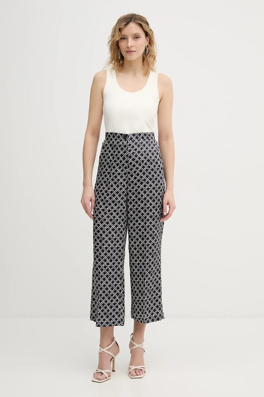 Marella spodnie Emme by Marella 2615131131200 granatowy SS26