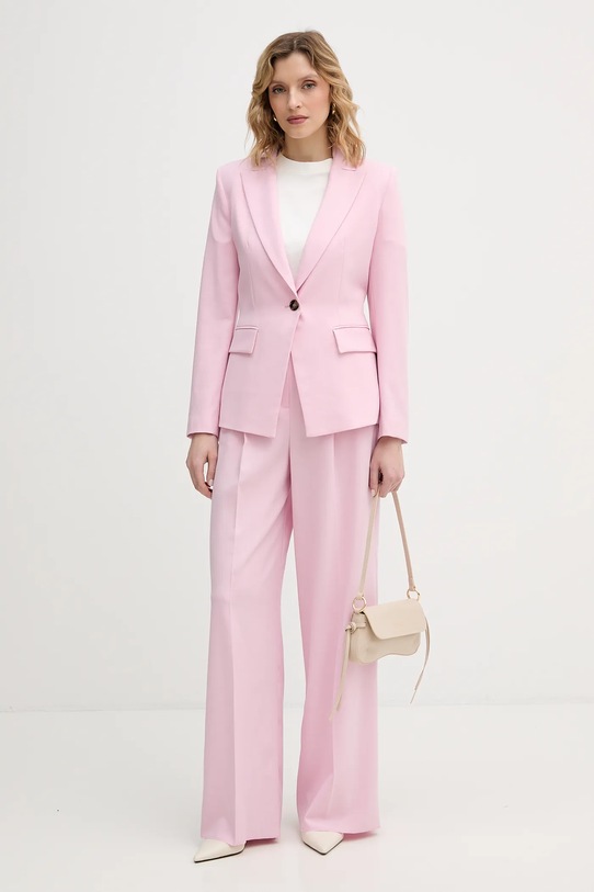 Marella spodnie Emme by Marella 2615131311200 różowy SS26