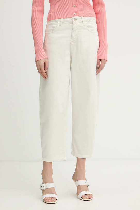 IBlues spodnie NATALE z elastanem beżowy 2617131161200