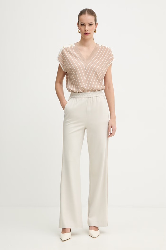 IBlues spodnie dresowe SUMERO 2617781051200 beżowy SS26