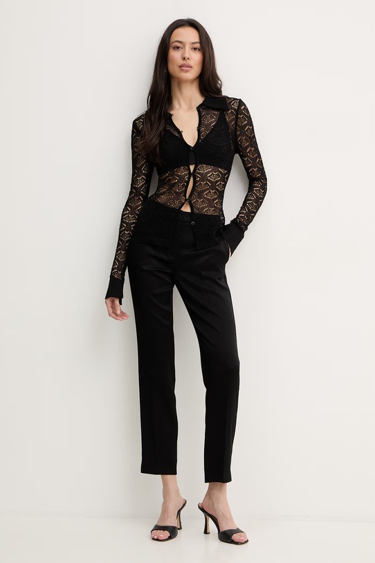 Marella spodnie FUNE 2613131042200 czarny SS26