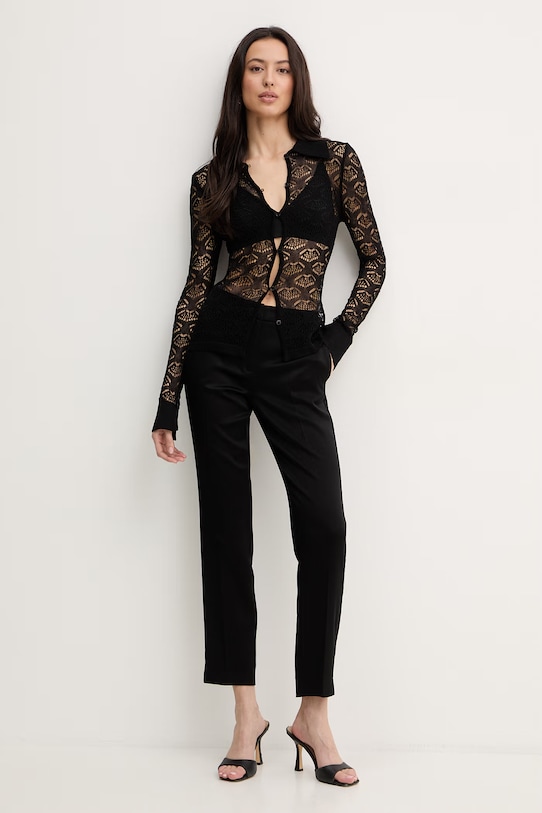 Marella spodnie FUNE 2613131042200 czarny SS26