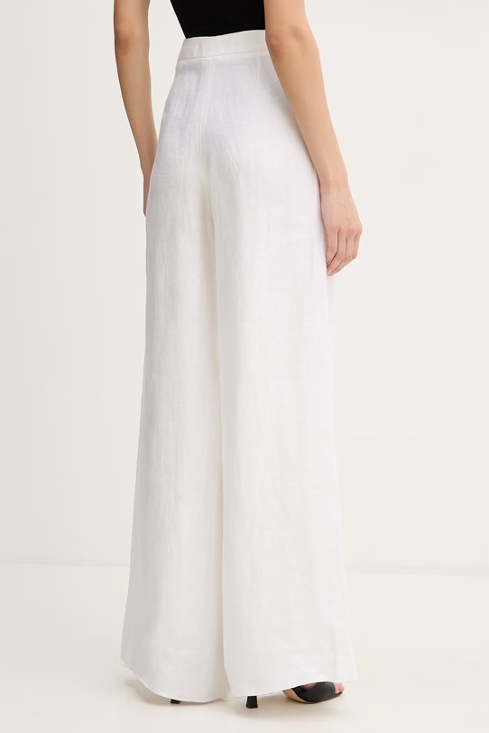 Odzież Marella spodnie lniane OTTELIA 2613131062200 beżowy