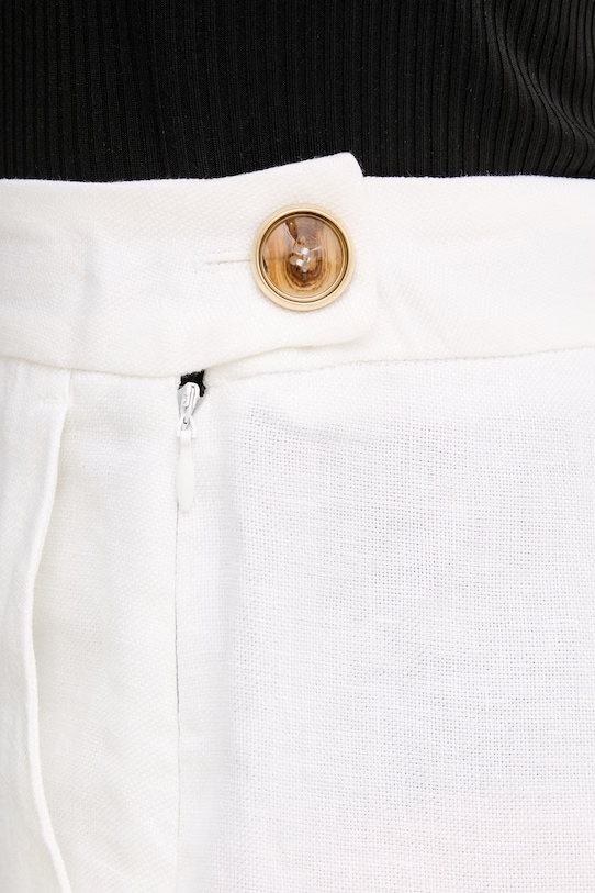 Marella spodnie lniane OTTELIA beżowy 2613131062200