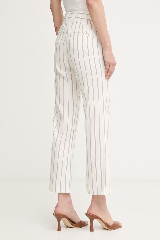 Одяг Marella штани жіночі з льоном FEBO 2613131112200 бежевий