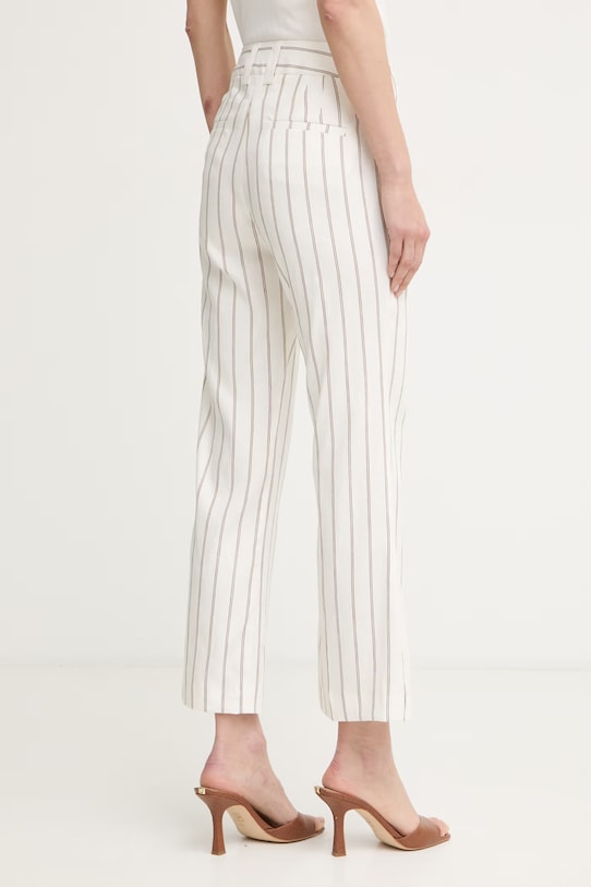 Одяг Marella штани жіночі з льоном FEBO 2613131112200 бежевий