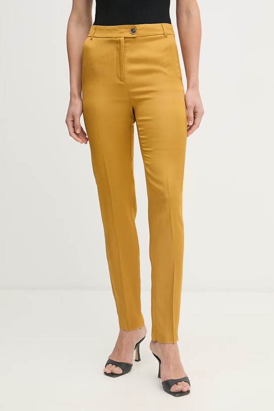 Marella костюмные брюки для женщин с вискозой AGENDA жёлтый 2613131182200