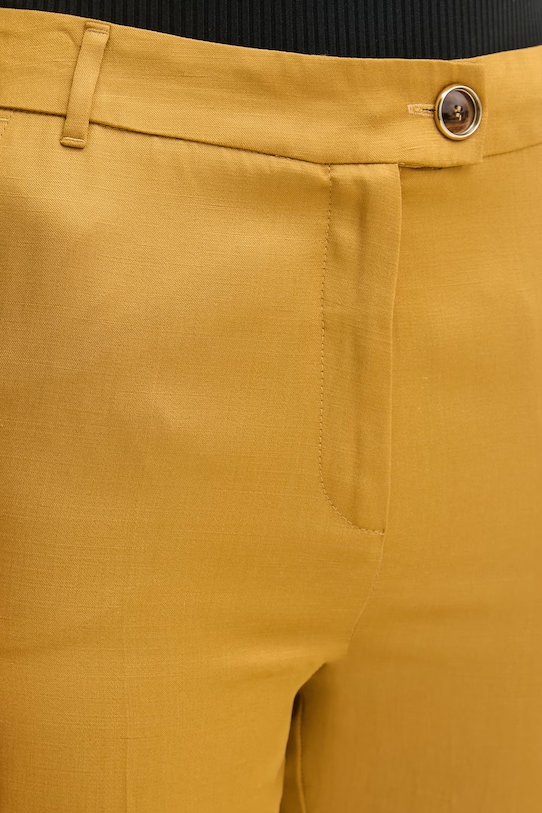 Marella жіночі костюмні штани з віскозою AGENDA жовтий 2613131182200