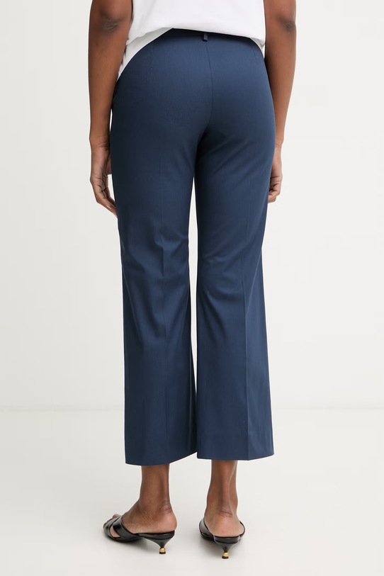 Одяг Marella штани жіночі з бавовною Emme by Marella 2615131072200 темно-синій