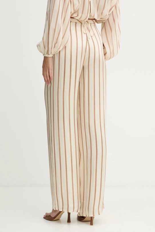 Odzież Simona Corsellini spodnie P26CPPA00901 beżowy