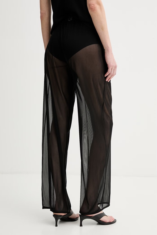 Oblečenie Calvin Klein nohavice dámske LV00Q61237 čierna