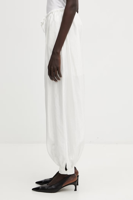 Rotate parachute kalhoty s viskózou dámské 115666400 bílá SS26