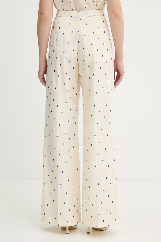 Odzież Forte Forte spodnie 14576.my.pants beżowy