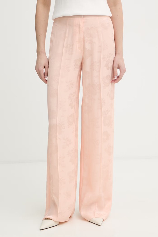 Forte Forte spodnie tkanina różowy 14557.my.pants