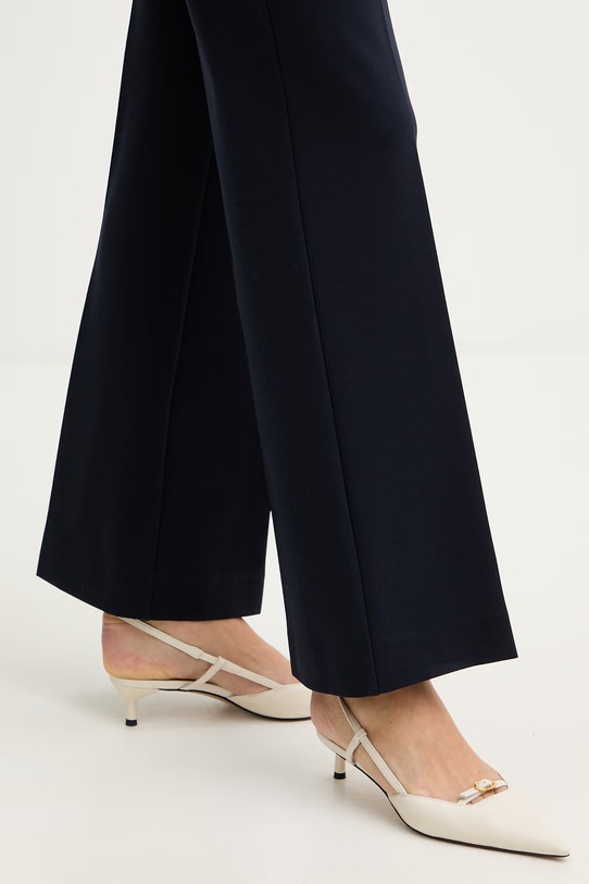 Hlače Twinset 261TP2144 mornarsko plava