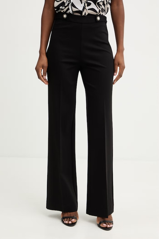 Штани Twinset прямий чорний 261TP2144