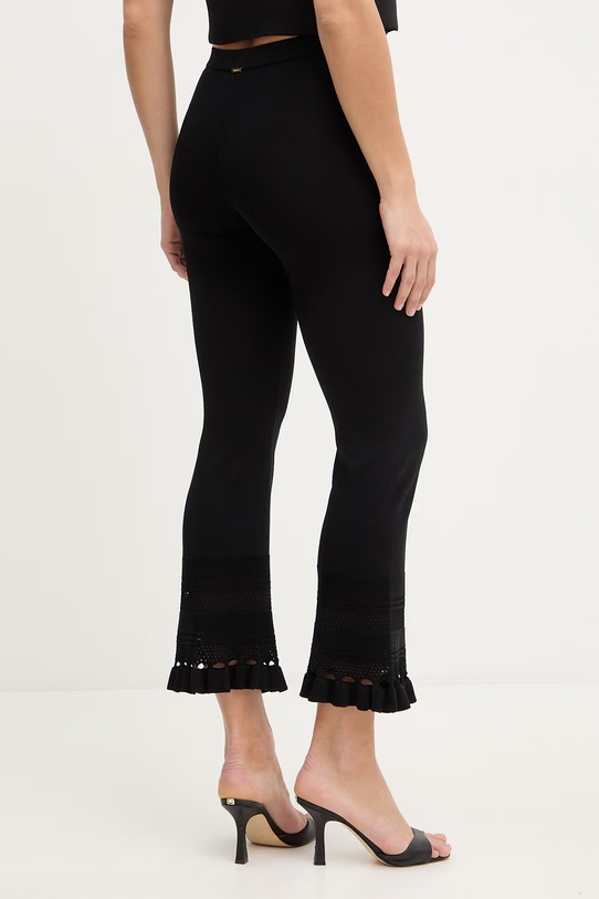 Odzież Twinset spodnie 261TP3084 czarny