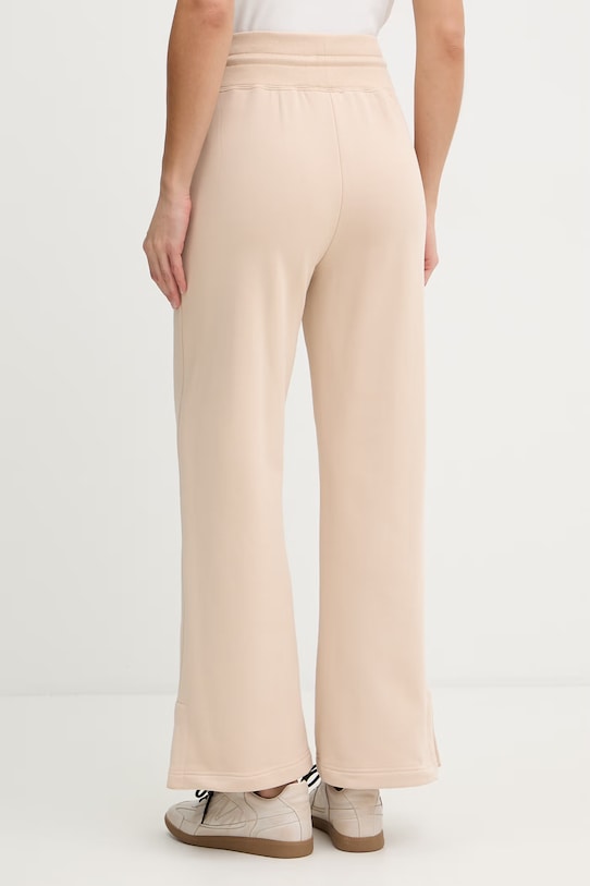 Одяг Бавовняні спортивні штани Twinset 261TP2171 бежевий