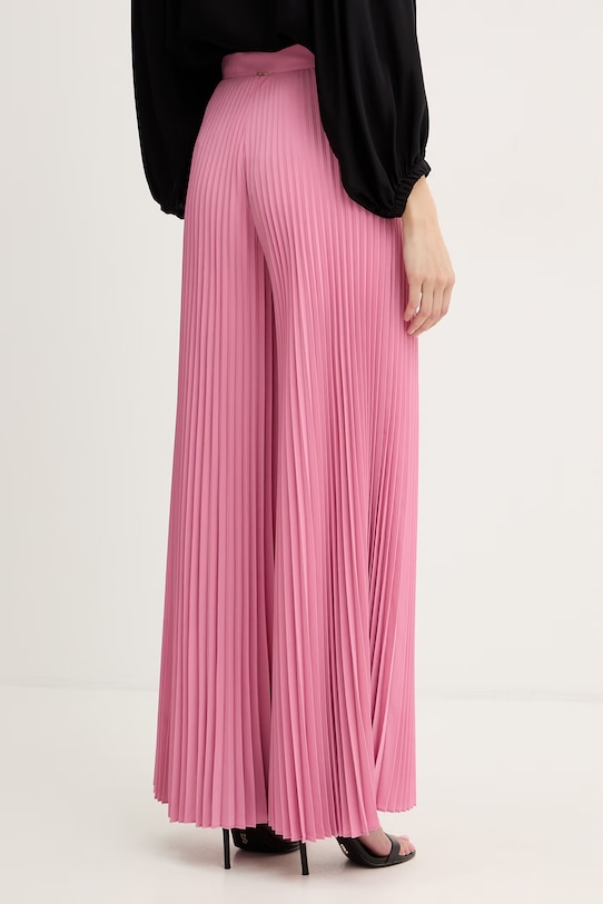 Odzież Twinset spodnie 261TP2561 różowy