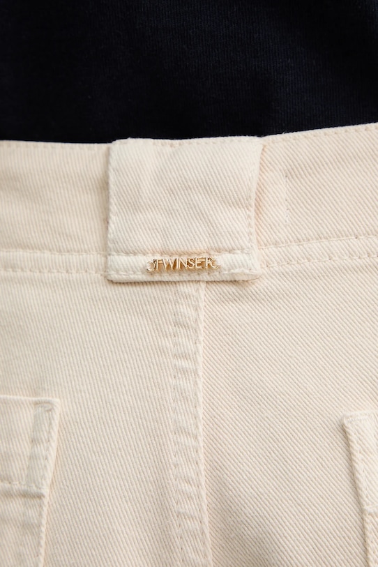 Twinset jeansy beżowy 261TP2160