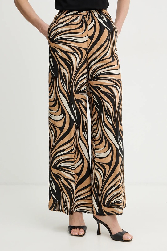 Twinset spodnie tkanina czarny 261LB2RBB