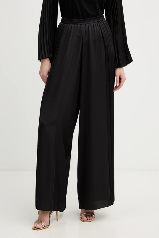 Twinset spodnie tkanina czarny 261LB2HDD