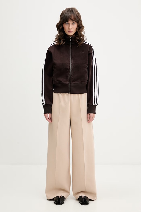 Lacoste spodnie dresowe damskie XF0041 beżowy