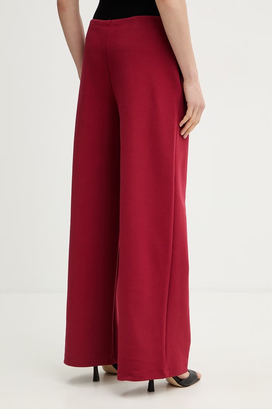 Odzież Trussardi spodnie dresowe damskie bawełniane P8096000022N czerwony
