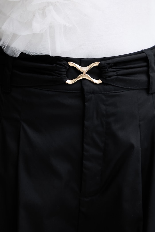 Twinset παντελόνι γυναικείο μαύρο 261TT2162