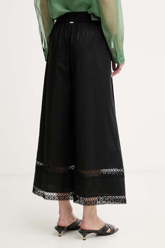 Одежда Twinset брюки для женщин с хлопком 261TT2252 чёрный